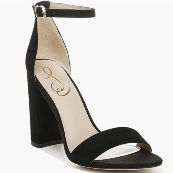 Like New - Sam Edelman Yaro, Black Suede. Only Used As Demo In Store - Picture 1 of 6